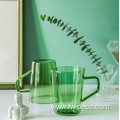 Amber Large Glass Mugs for home